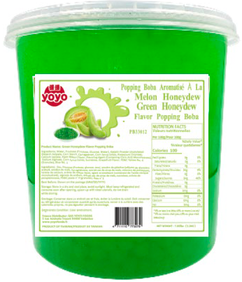 Pop Ball Green Honeydew Sceau 3.2 kg