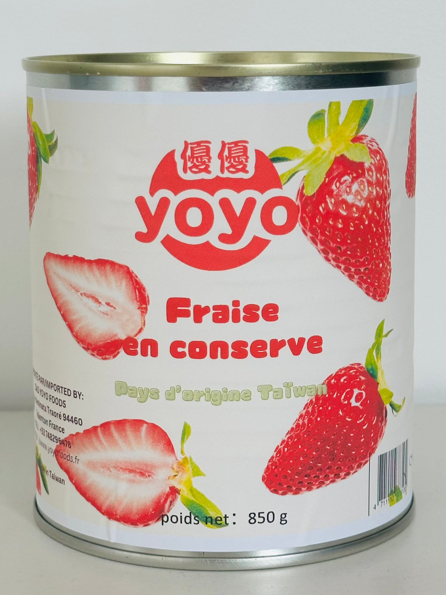Morceaux de fraise