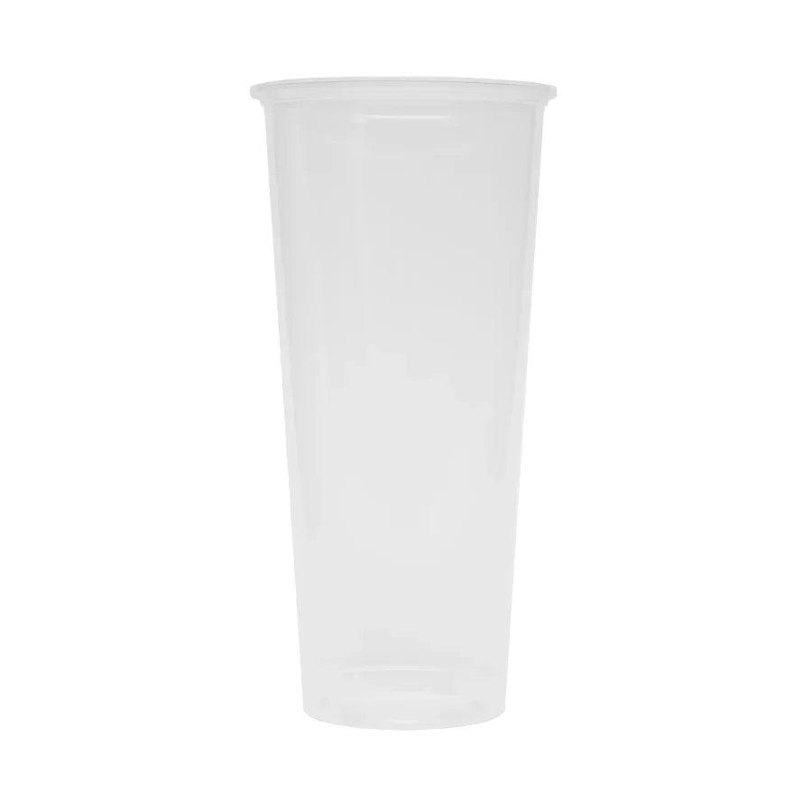 Gobelet plastique transparent réutilisable pour boissons froides
