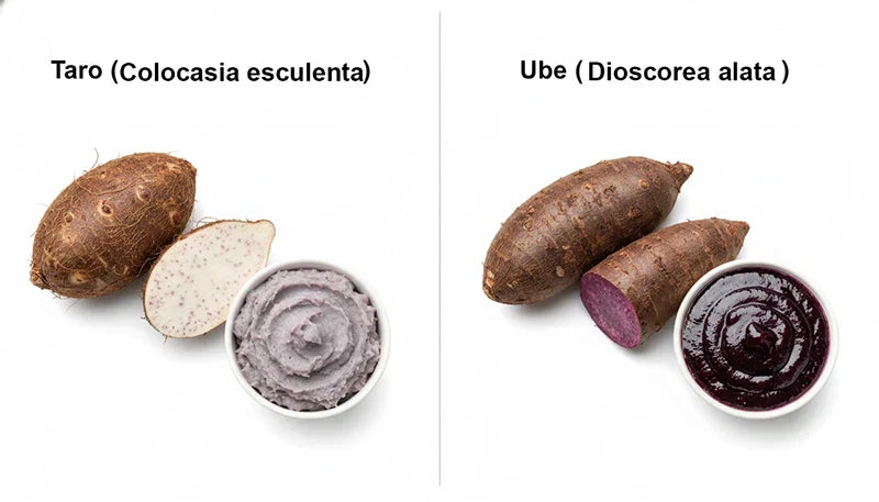 Taro v.s. Ube