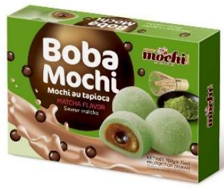 Boba Mochi d'arôme Matcha
