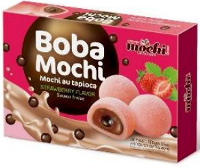 Boba Mochi d'arôme Fraise