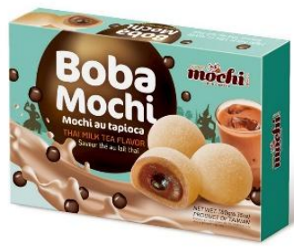 Boba Mochi d'arôme Thé Chaï