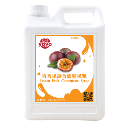Sirop Passion Bidon 2,5kg