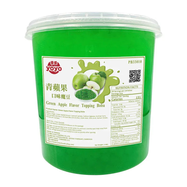 Green Apple Popping Boba – SAS YOYO FOODS